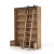 Four Hands Bane Double Bookshelf W/ Ladder - Smoked Pine