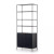 Four Hands Trey Modular Wide Bookcase - Black Wash