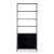 Four Hands Trey Modular Wide Bookcase - Black Wash