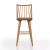 Four Hands Lewis Windsor Bar Stool - Sandy Oak - Whiskey Saddle