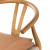 Four Hands Muestra Dining Chair W/ Cushion - Natural Teak - Whiskey Saddle (Closeout)