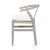 Four Hands Muestra Dining Chair W/ Cushion - Weathered Grey Teak - Cream Shorn Sheepskin