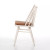 Four Hands Lewis Windsor Chair - Off White - Whiskey Saddle