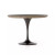 Four Hands Powell Dining Table - Bright Brass Clad - 42"