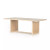Four Hands Clarita Dining Table - White Wash Mango