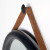 Four Hands Des Mirror - Black Wash Poplar
