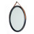 Four Hands Des Mirror - Black Wash Poplar