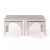 Four Hands Amara Coffee Table - Off White