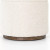 Four Hands Sinclair Round Ottoman - Knoll Natural