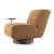 Four Hands Bronwyn Swivel Chair + Table - Copenhagen Amber