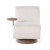 Four Hands Bronwyn Swivel Chair + Table - Knoll Natural
