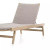 Four Hands Delano Outdoor Chaise - Washed Brown