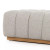 Four Hands BYO: Roma Outdoor Sectional - Ottoman - Faye Ash