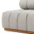 Four Hands BYO: Roma Outdoor Sectional - Armless Piece - Faye Ash
