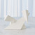 Global Views Angular Outcrop Sculpture - White - Sm