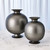 Global Views Bronzino Orb Vase - Gunmetal - Sm (Closeout)