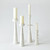 Studio A Center Flair Candle Stand - White