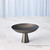 Global Views Fontana Compote - Gunmetal - Sm