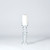 Global Views Glass Ribbed Candleholder/Vase - Sm