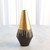 Studio A Gold Drip Vase - Lg