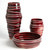 Global Views Layered Vase - Oxblood - Tall