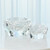 Global Views Multi Facet Crystal Bowl - Clear - Sm