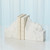 Studio A Pair Mountain Summit Bookends - White Marble