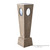 Global Views Proust Pedestal - Grey Sandblasted Oak