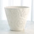 Global Views Swirled Vase - Matte White - Lg