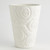 Global Views Swirled Vase - Matte White - Lg