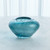 Global Views Undulating Vase - Azure - Sm