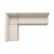 Four Hands Augustine Dining Banquette, L - Shape - 100" - Capri Oatmeal