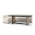 Four Hands Augustine Dining Banquette, L - Shape - 110" - Capri Oatmeal