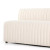 Four Hands BYO: Augustine Dining Banquette - 82" Bench - Capri Oatmeal