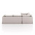 Four Hands Habitat Slipcover 3 - Piece Sectional - 111" - Bennett Moon