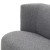Four Hands Krista Dining Bench - Knoll Charcoal