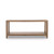 Four Hands Lamar Console Table - Matte Brown Veneer