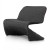 Four Hands Portia Outdoor Dining Bench - Coal