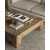 Four Hands Abaso Coffee Table - Rustic Wormwood Oak