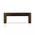 Four Hands Abaso Console Table - Ebony Rustic Wormwood Oak