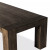 Four Hands Abaso Dining Table - Ebony Rustic Wormwood Oak - 108"