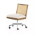 Four Hands Antonia Cane Armless Desk Chair - Toasted Nettlewood