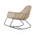 Four Hands Bandera Outdoor Rocking Chair - Vintage White