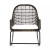 Four Hands Bandera Outdoor Rocking Chair W/ Cushion - Distressed Grey