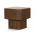 Four Hands Blanco End Table - Warm Umber Burl