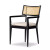 Four Hands Britt Dining Armchair - Brushed Ebony