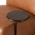 Four Hands Bronwyn Swivel Chair W/ Side Table - Palermo Cognac W/ Almond