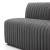 Four Hands BYO: Augustine Dining Banquette - 72" Bench - Fiqa Boucle Charcoal