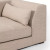 Four Hands BYO: Sena Sectional - Left Chaise Piece - Alcala Wheat