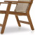 Four Hands Delano Chair - Brown - Natural Teak